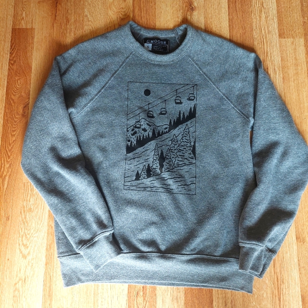 Moore Women's Slope Pullover Sweatshirt Small